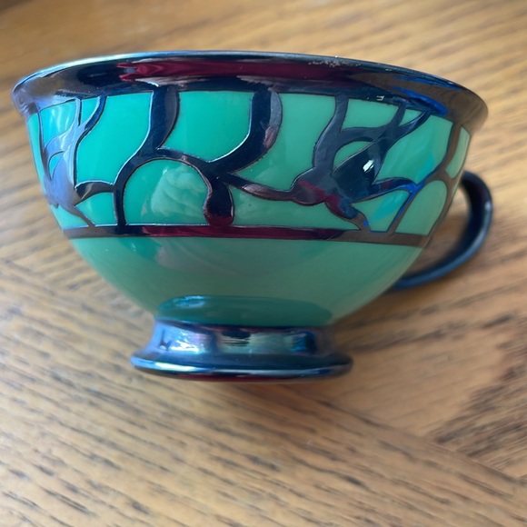 6 Vintage Winifred Rosenthal Thomas Germany Tea Cups - Picture 4 of 7